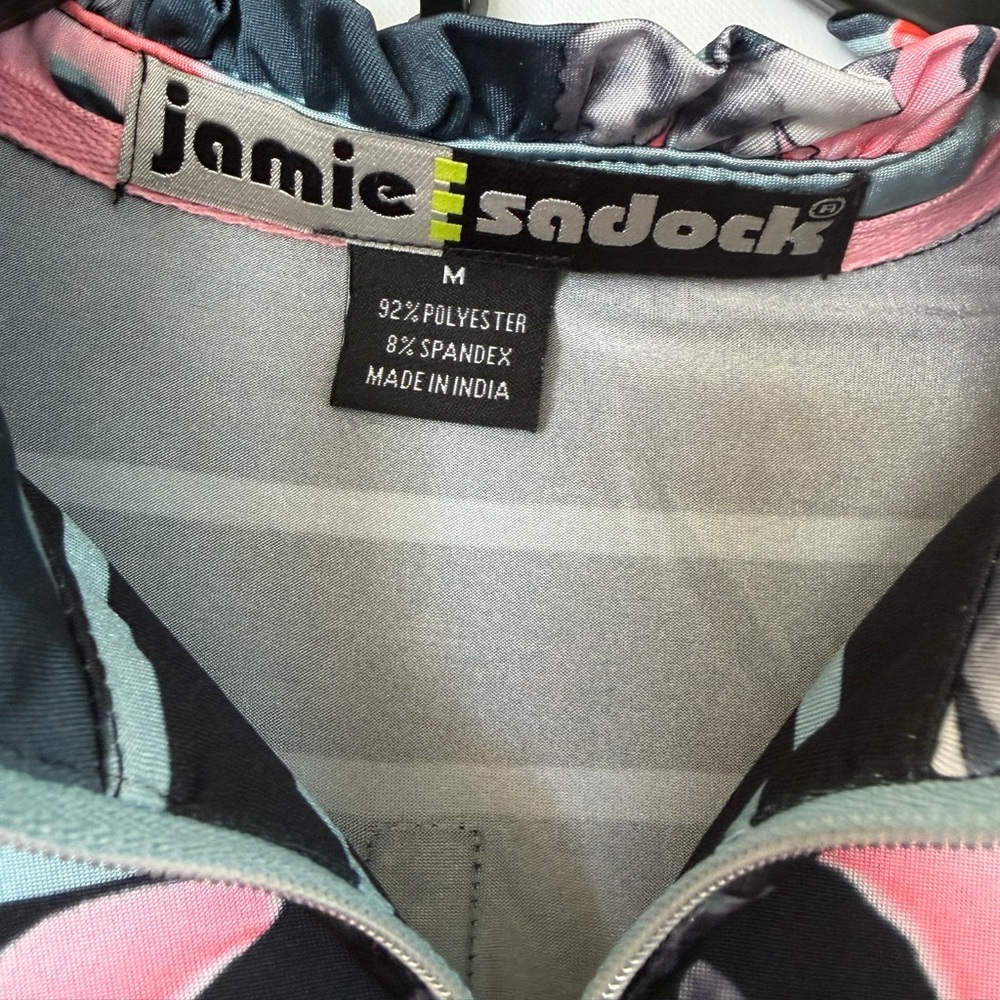 Jamie Sadock Papillon Butterfly Sleeveless performance golf shirt size medium - Picture 3 of 6